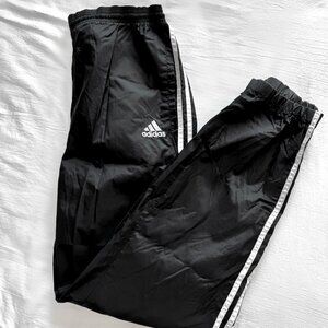 Vintage Adidas Black Men's Splash Track Pants